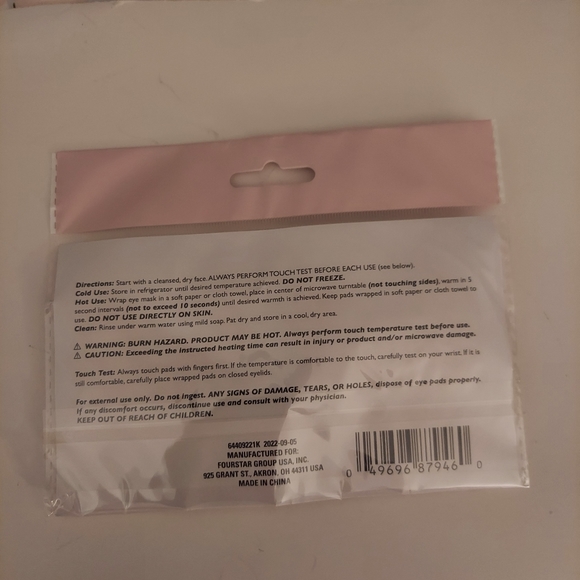 Heart Cold and Hot Eye Pads - Picture 2 of 6